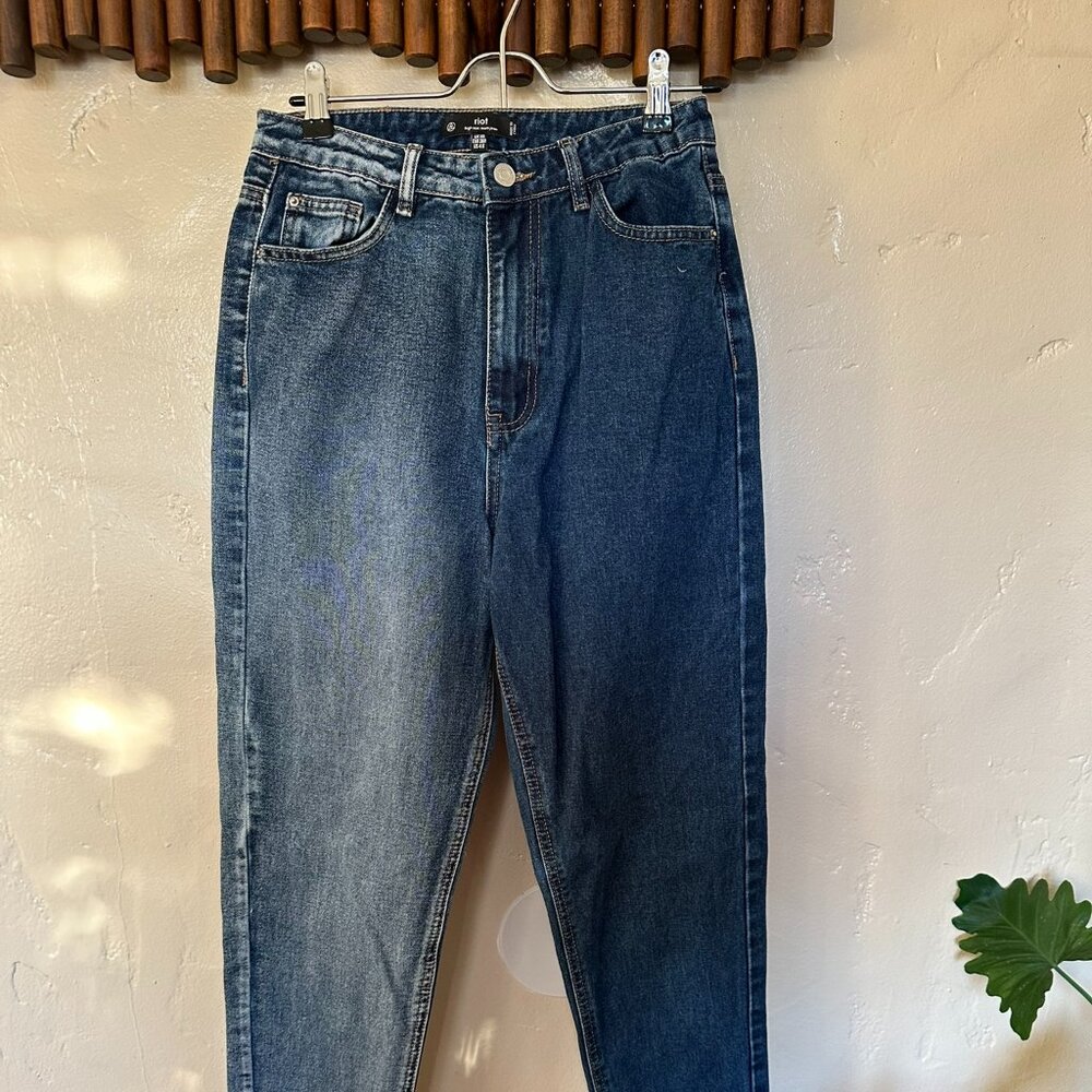 Missguided Riot Mom Jean High Rise, Size US4R